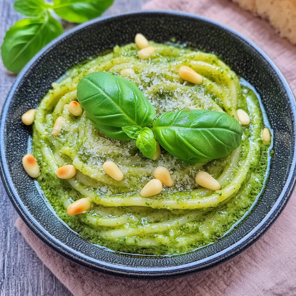 Basilikum Pesto Rezept - einfach und schnell selber machen