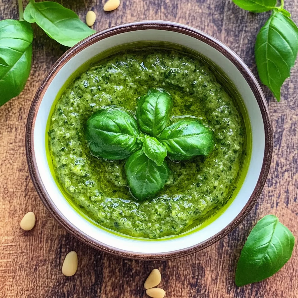Basilikum Pesto Rezept - einfach und schnell selber machen