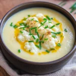 Blumenkohlsuppe - mit Kartoffeln, wie von Oma