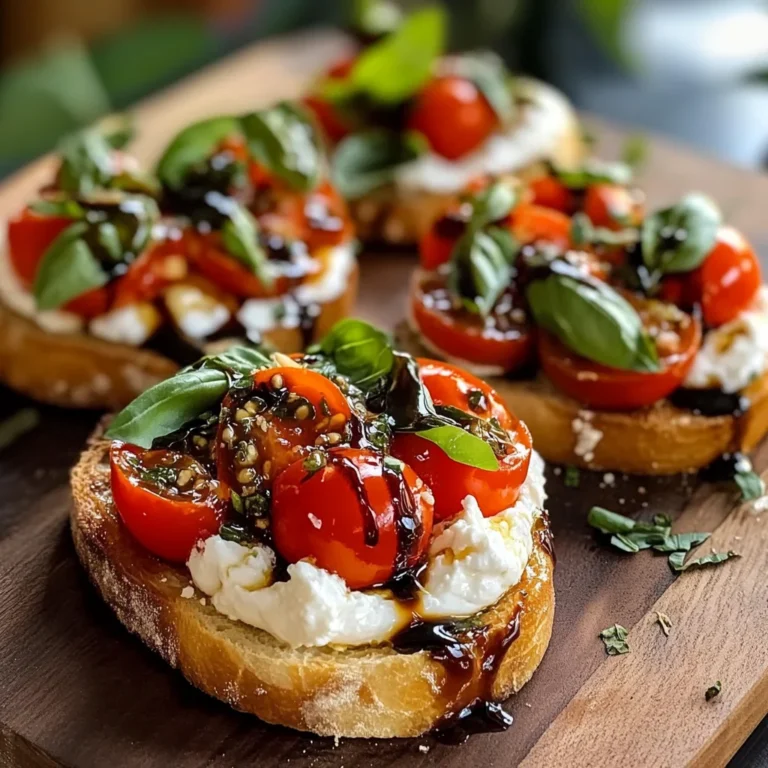 Burrata Bruschetta