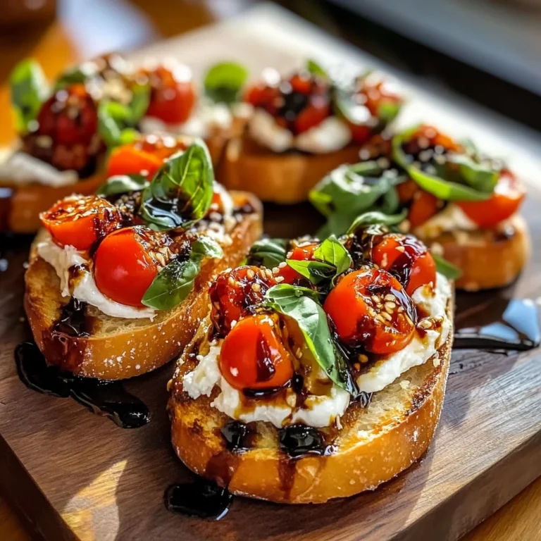 Burrata Bruschetta