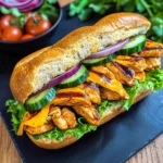 Chicken Teriyaki Sandwich wie von Subway