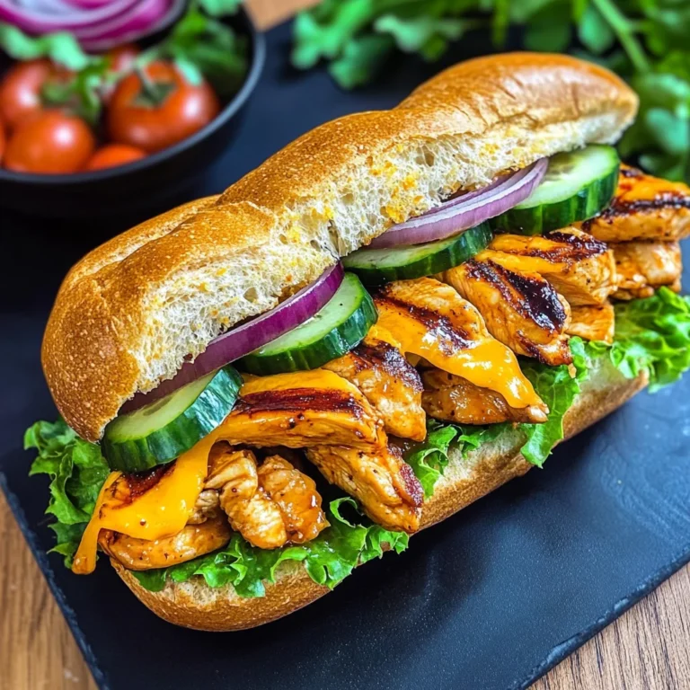 Chicken Teriyaki Sandwich wie von Subway
