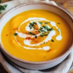 Cremige Butternut-Kürbis-Suppe