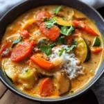 Einfaches Thai-Gemüse-Curry mit Kokosmilch