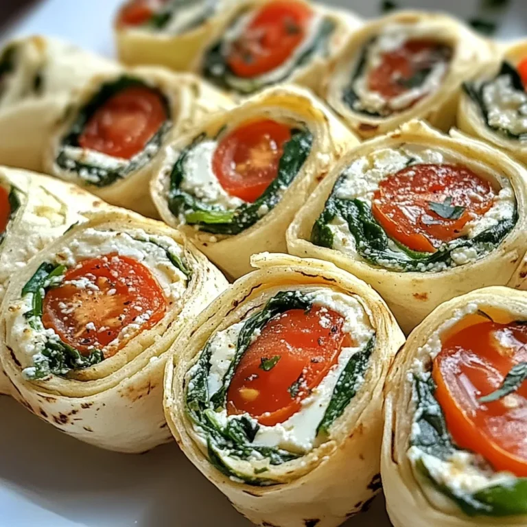 Feta-Tortilla-Röllchen