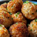 Knusprige Reisfleischbällchen aus der Heißluftfritteuse genießen!