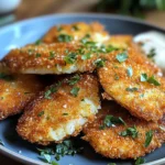 Knuspriges Kohlrabischnitzel