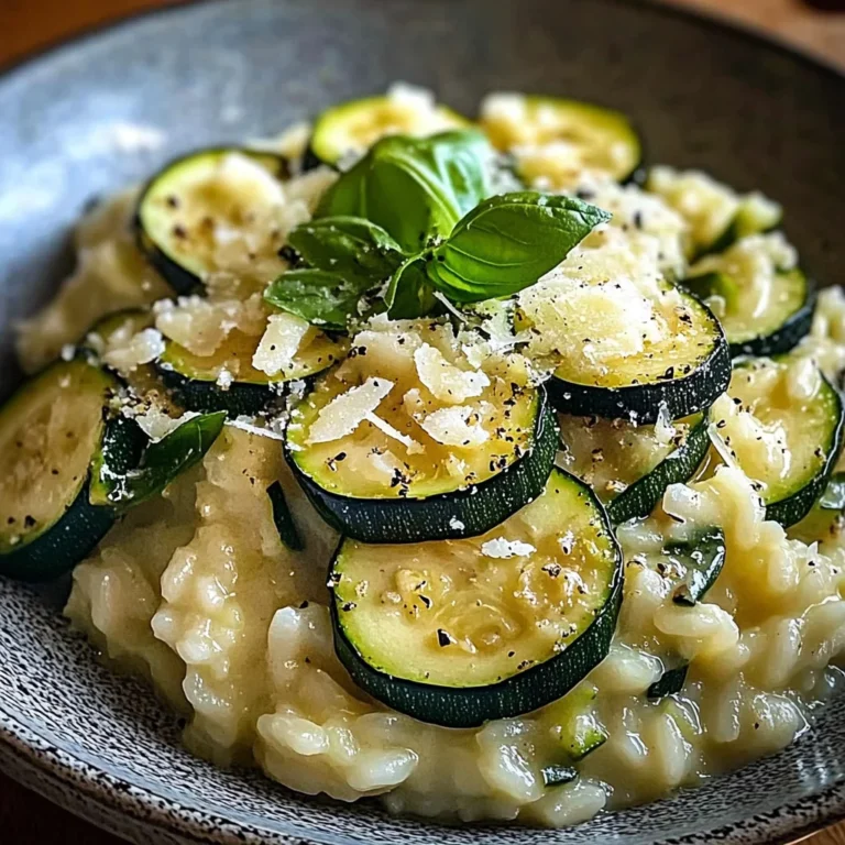 Lemon Parmesan Zucchini Risotto: Ein Unglaublich Ultimatives Rezept