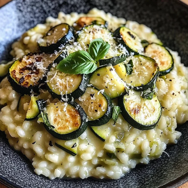 Lemon Parmesan Zucchini Risotto: Ein Unglaublich Ultimatives Rezept