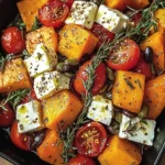 Ofenkürbis mit Feta & Kräutern – Ganzjahres-Genuss