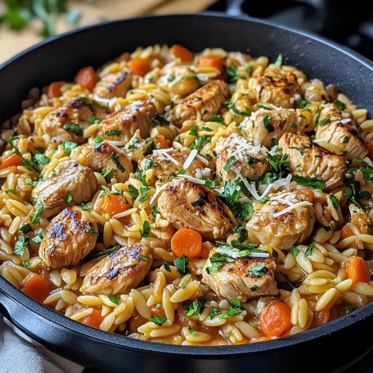 Onepot Orzo-Wikinger-Topf