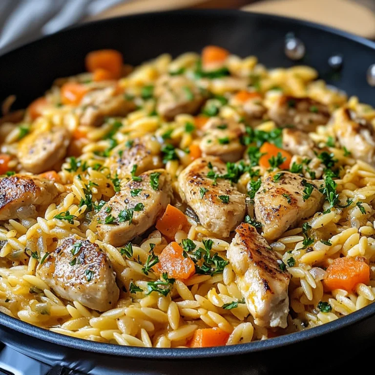 Onepot Orzo-Wikinger-Topf