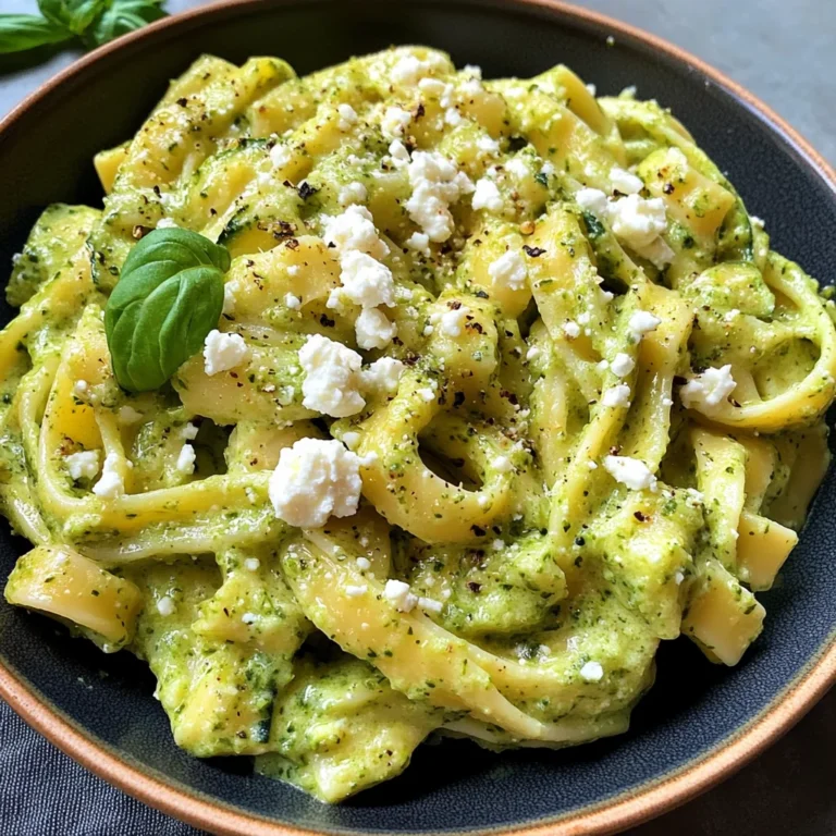 Pasta in Zucchini Sauce
