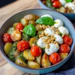 Pesto Kartoffel Bowl - super leckere herzhafte Kartoffel Bowl