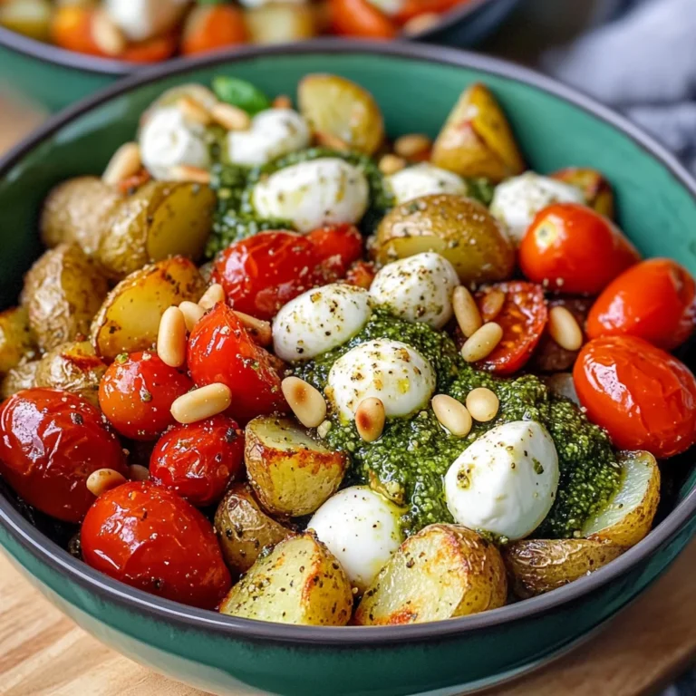 Pesto Kartoffel Bowl - super leckere herzhafte Kartoffel Bowl