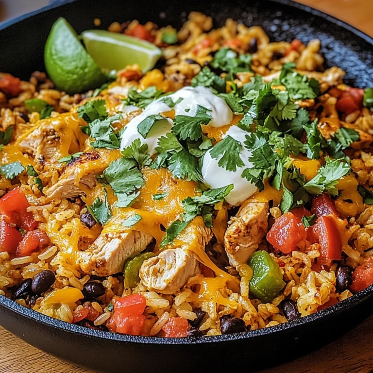 Taco-Pfanne mit Huhn und Reis