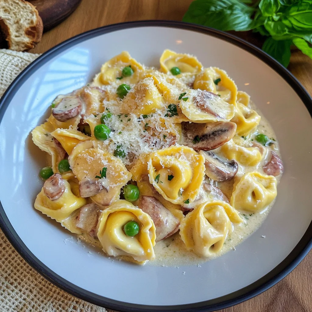 Tortellini alla Panna (Rezept wie vom Italiener)